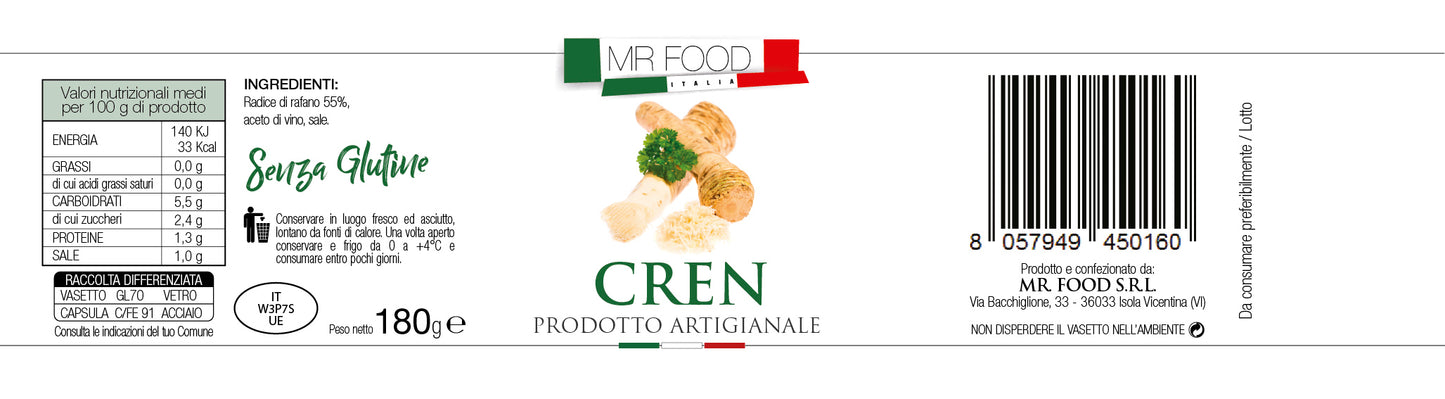 MRFOOD - cren - SENZA GLUTINE