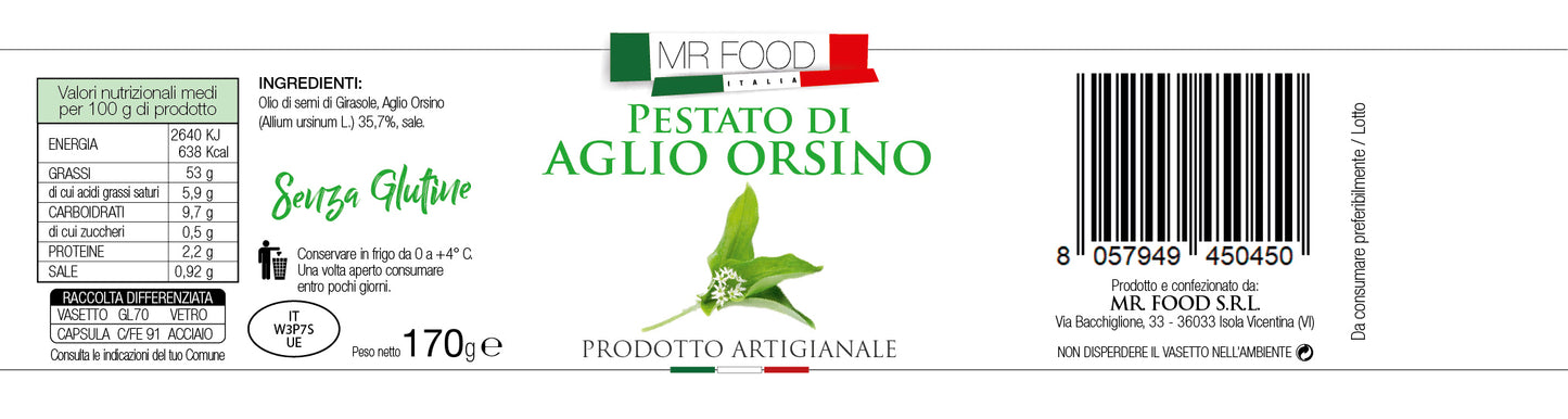 MRFOOD - Aglio orsino - SENZA GLUTINE